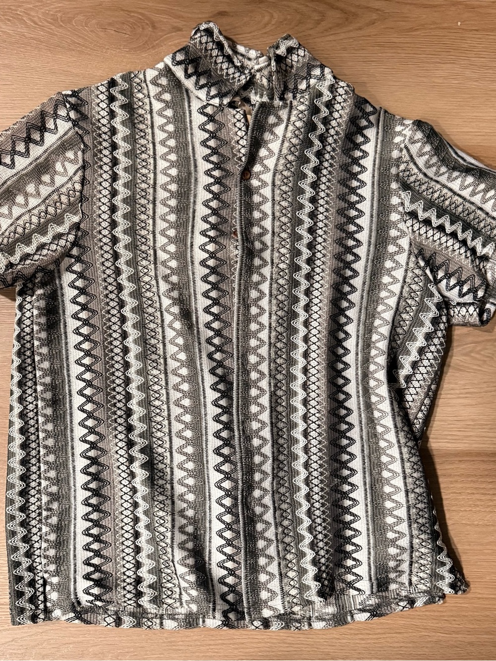 Distortion Men’s Button-Down Shirt